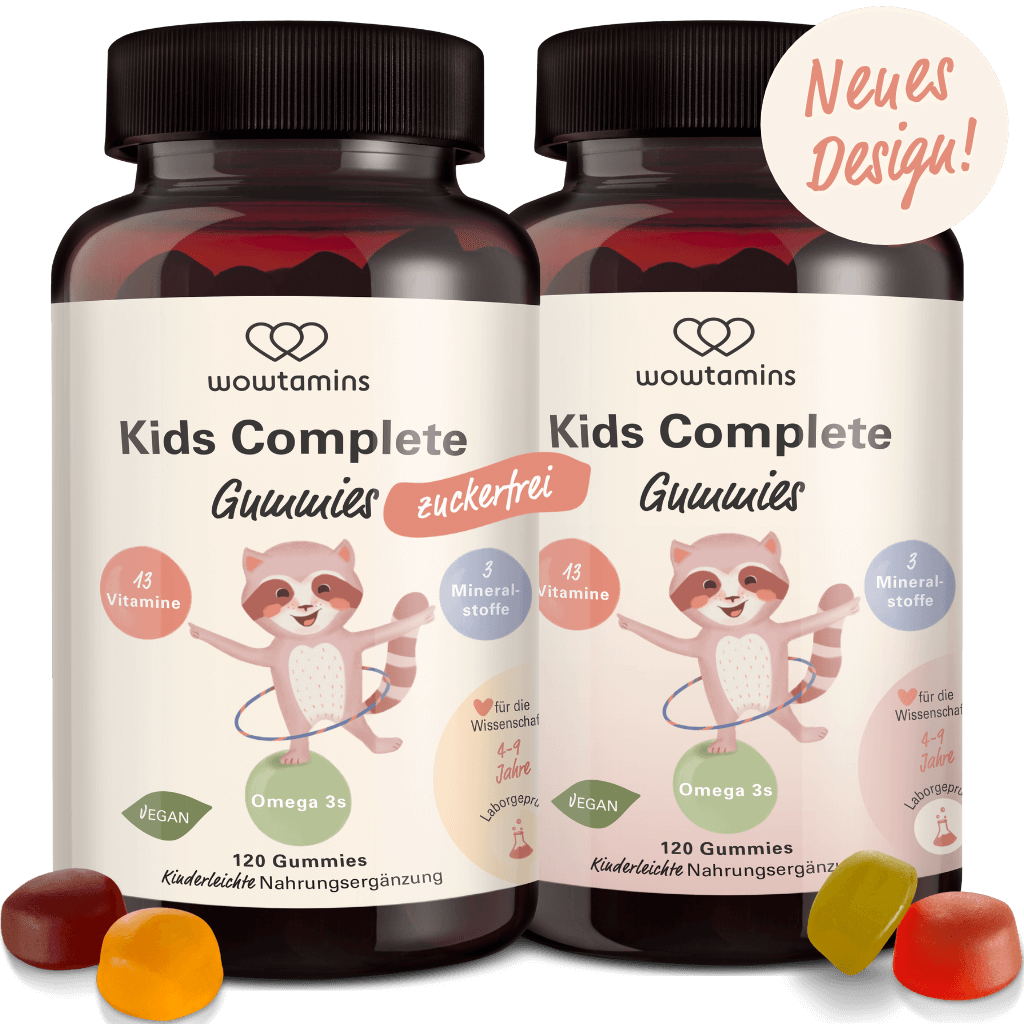 Kids Complete Gummies (Zucker / zuckerfrei)